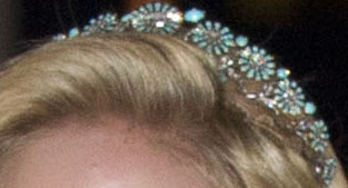 Close-up van de tiara