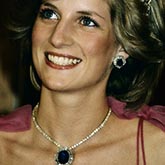 Diana's Saudische saffieren set